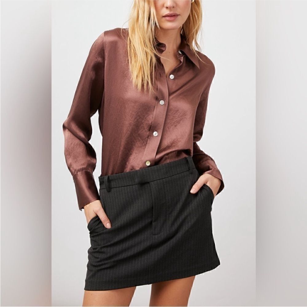 Rails NWT Andrea Top in Nutmeg Size XS MSRP $228